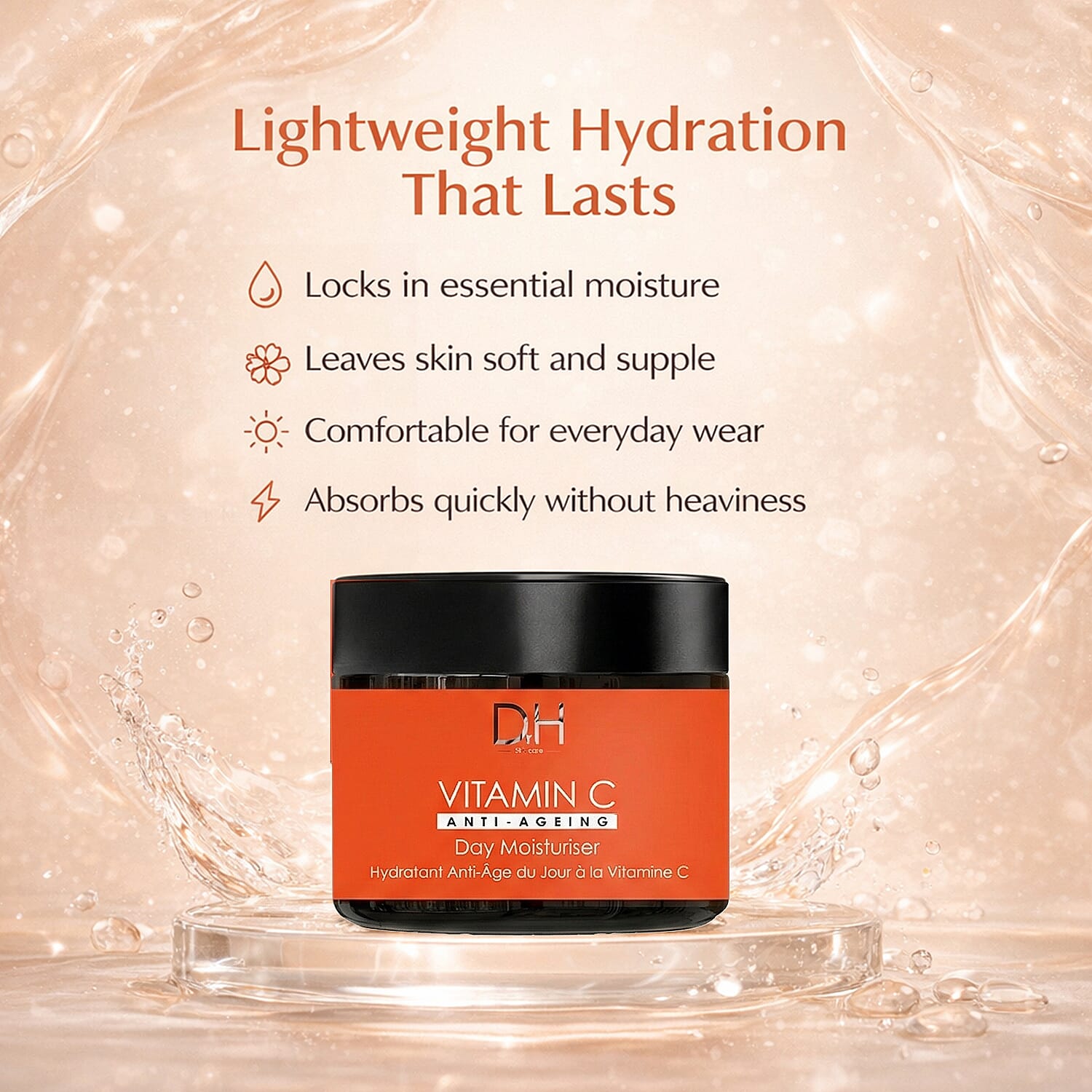 Dr H Vitamin C Anti-Ageing Day Moisturiser - 60ml