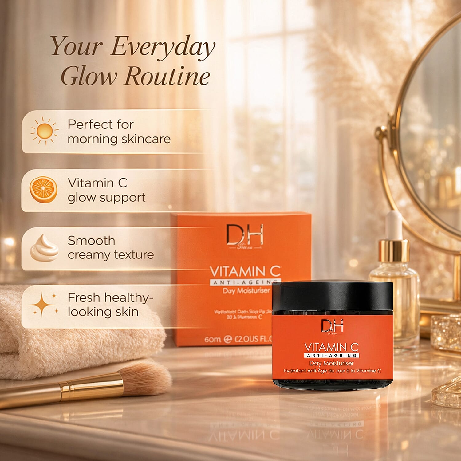 Dr H Vitamin C Anti-Ageing Day Moisturiser - 60ml