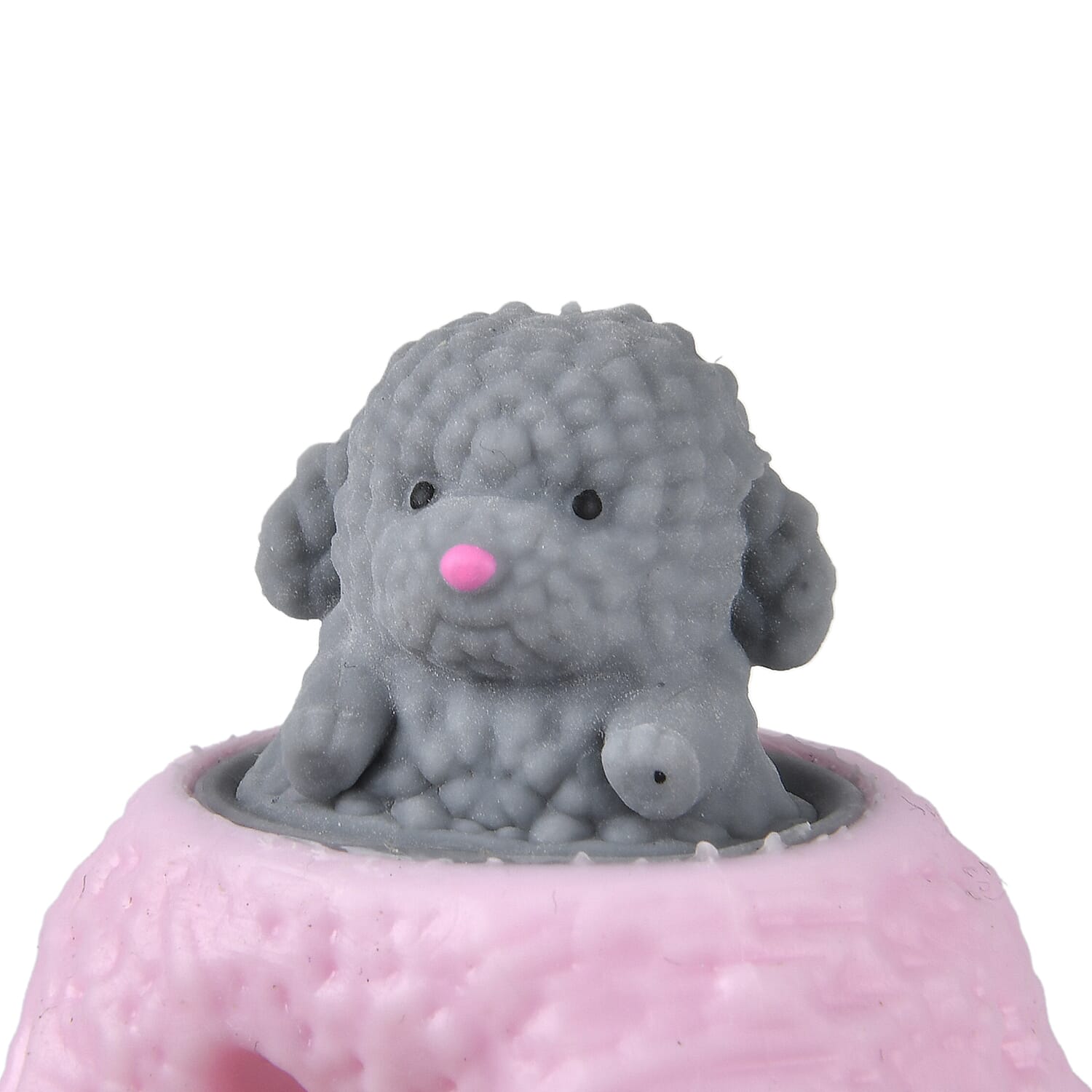 Set of 6 Animal Squeezer Pens - (2xPuppy, 2xMouse, 2xDuck) - Multi