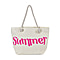 Summer Love Printed Tote Bag - Navy