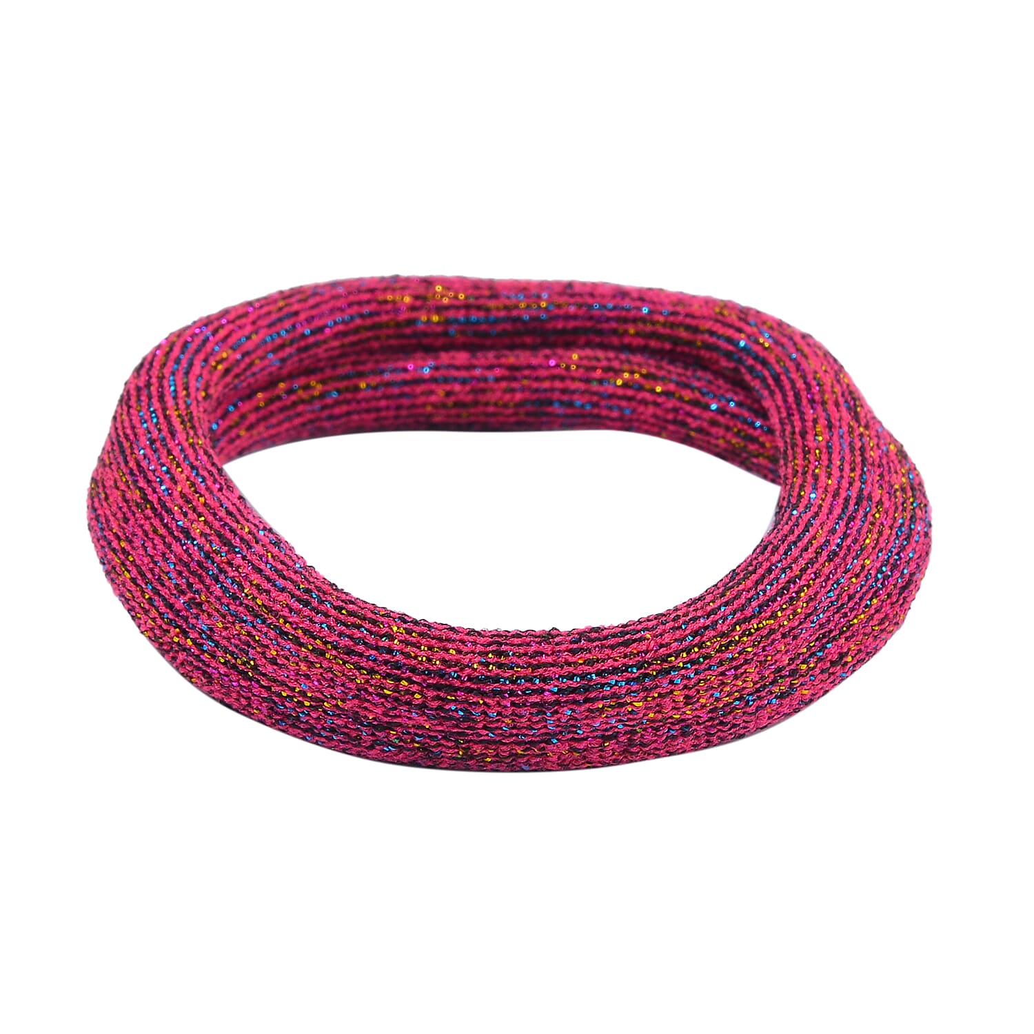 Set of 100 Cotton Hair Band - Multi