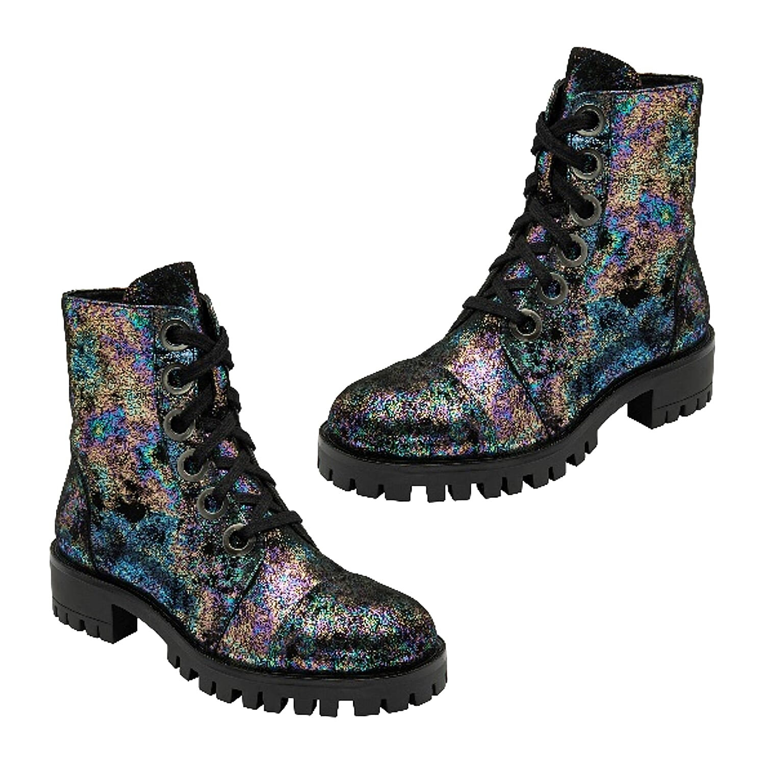 Ladies Shoe (Size 7) - Petrol Blue