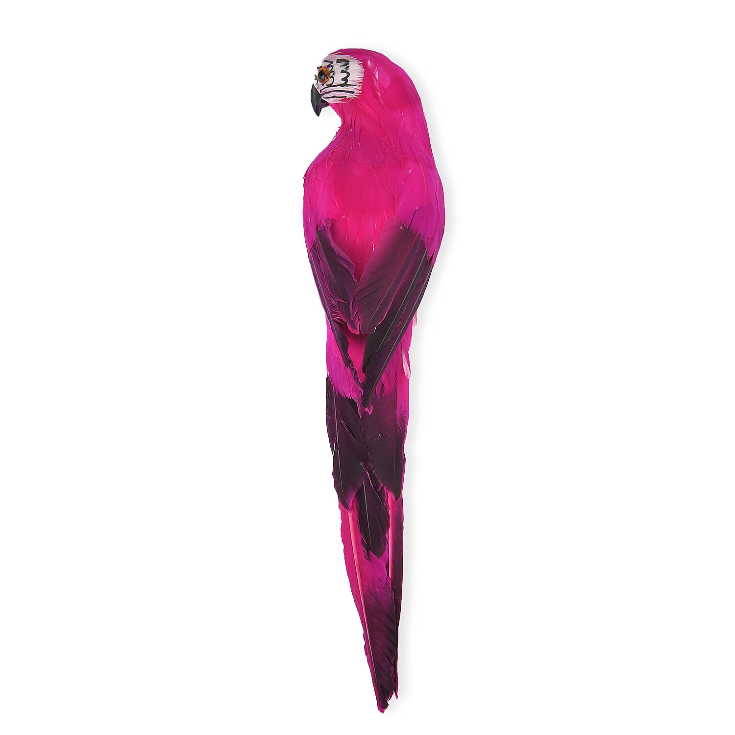 Realistic Parrot Figurine (Size 35cm) - Pink