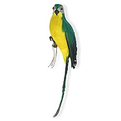 Realistic Parrot Figurine (Size 35cm) - Pink