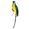 Realistic Parrot Figurine (Size 35cm) - Yellow