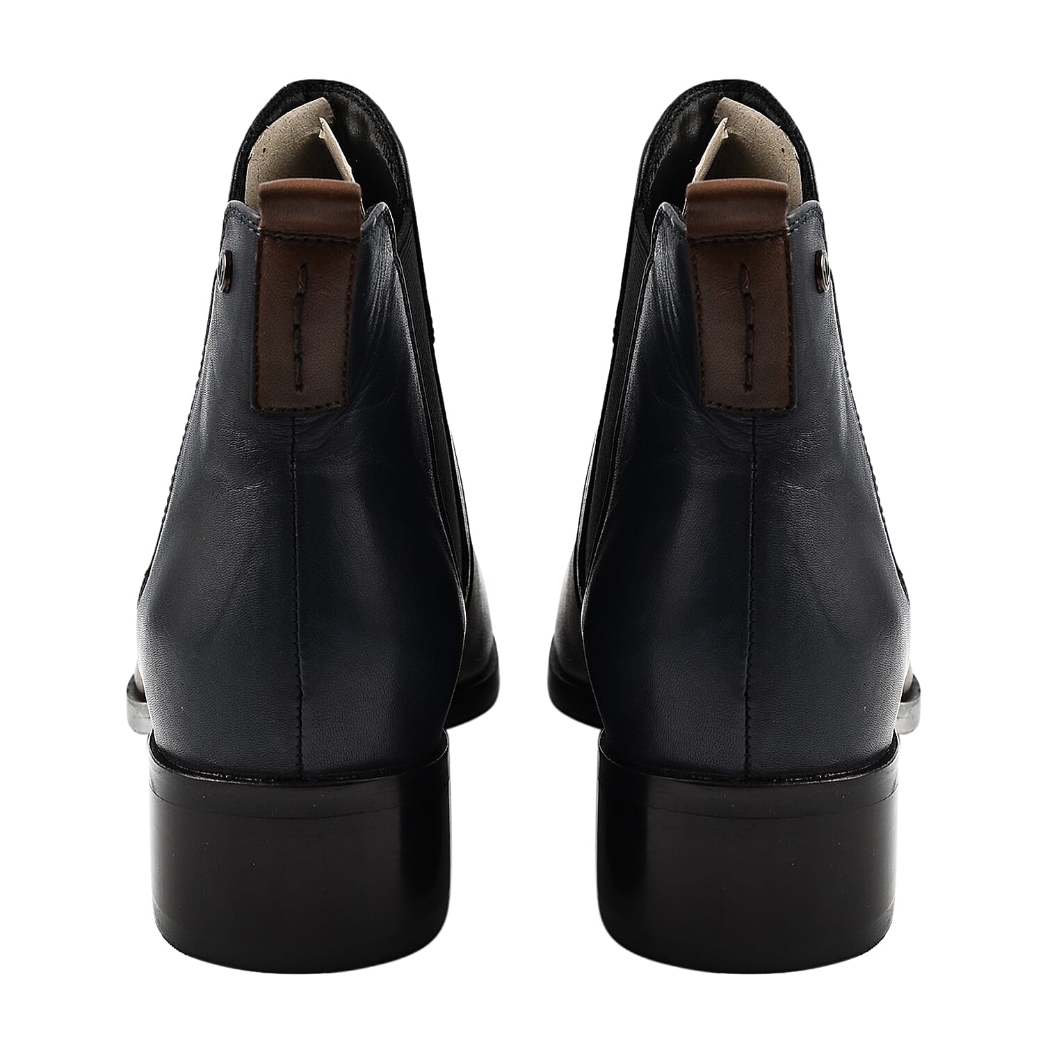 LOTUS - Leather Murphy Pull-On Ankle Boots - Grey and BORDO