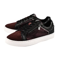 Lotus Leather Casual Zip-Up Women's Trainers
