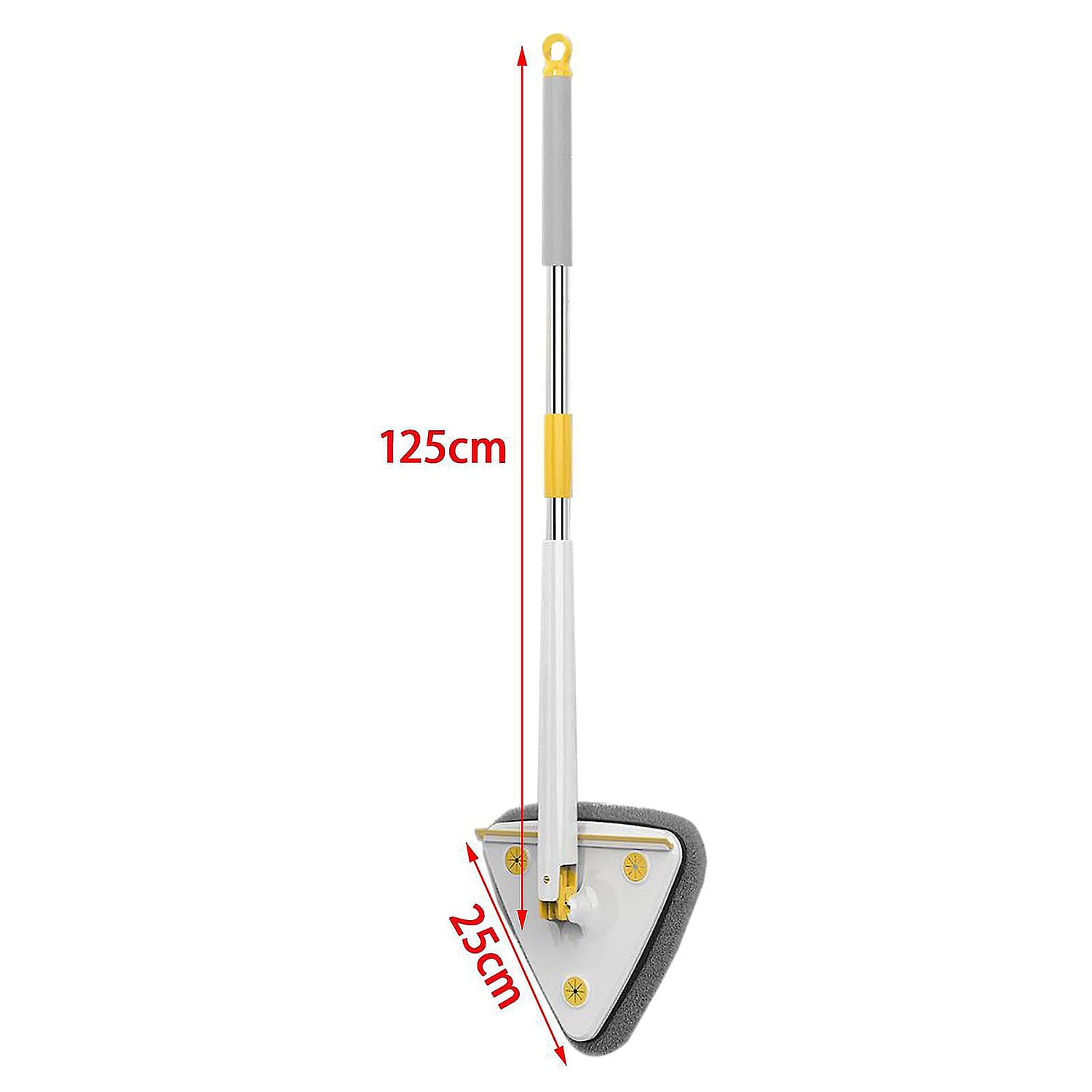 Triangle Cleaning Mop - White