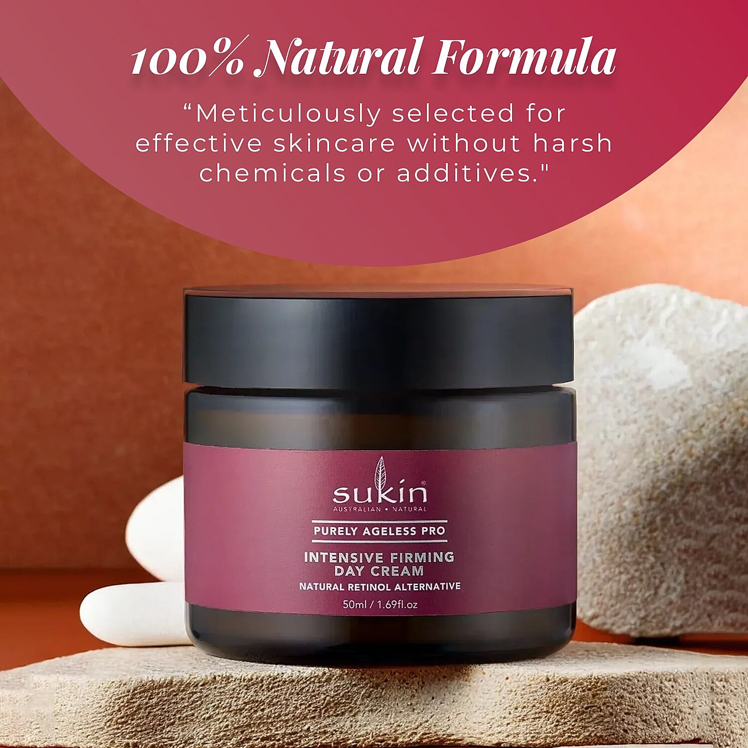 Sukin- Purely Ageless PRO Intensive Firming Day Cream 50ml Jar