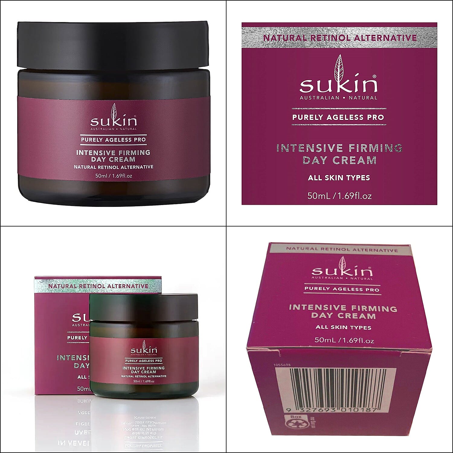 Sukin- Purely Ageless PRO Intensive Firming Day Cream 50ml Jar Sukin- Purely Ageless PRO Intensive Firming Day Cream 50ml Jar