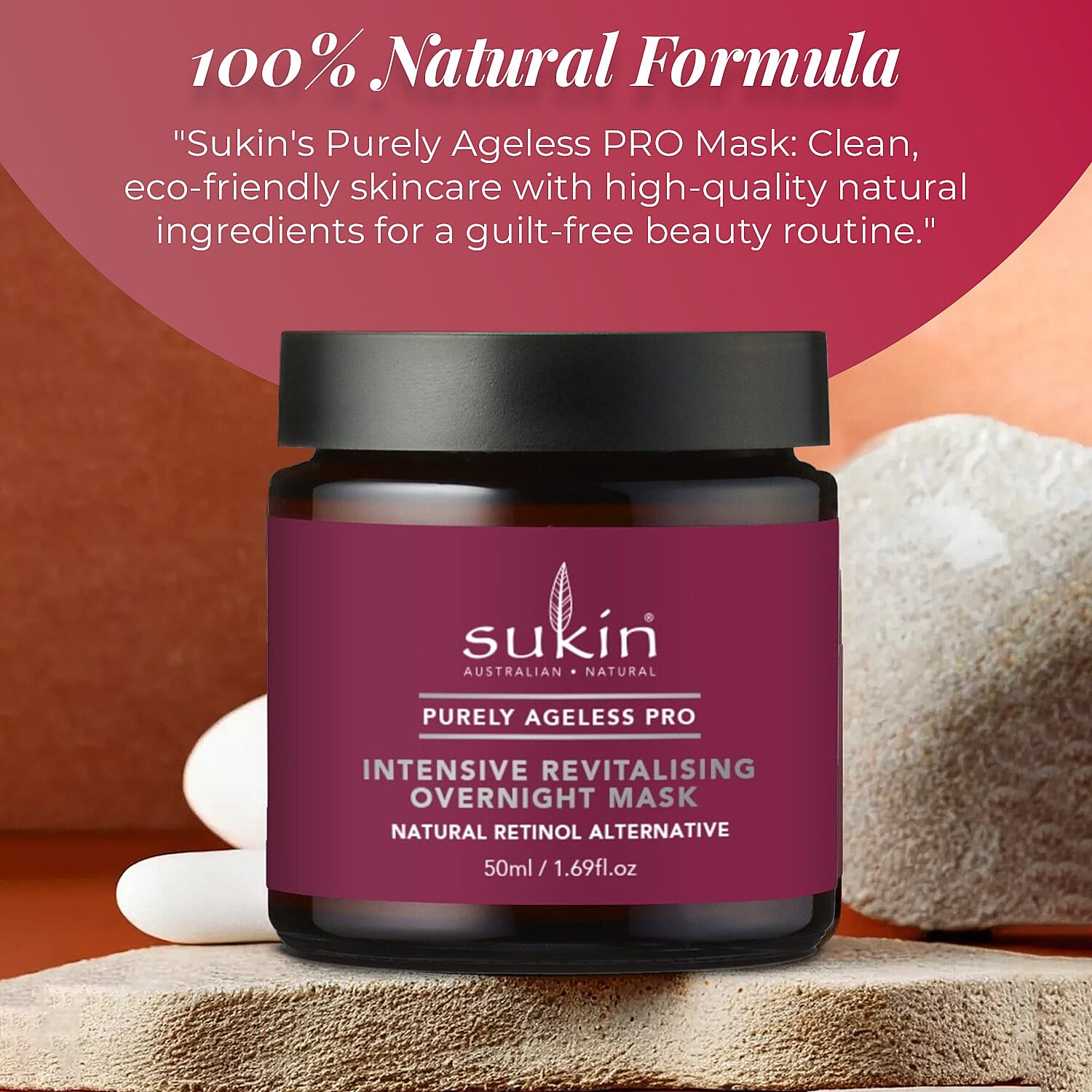 Sukin -Purely Ageless PRO Intensive Revitalising Overnight Mask 50ml