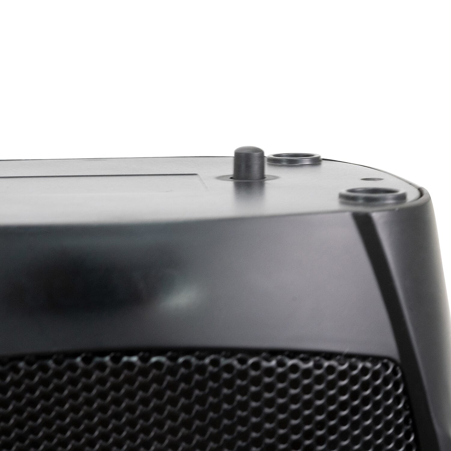 Closeout Deal - Lightweight - Energy Efficient Ceramic Heater with 3 Power Settings, Adjustable Thermostat - Overheating Protection Technology  - Black