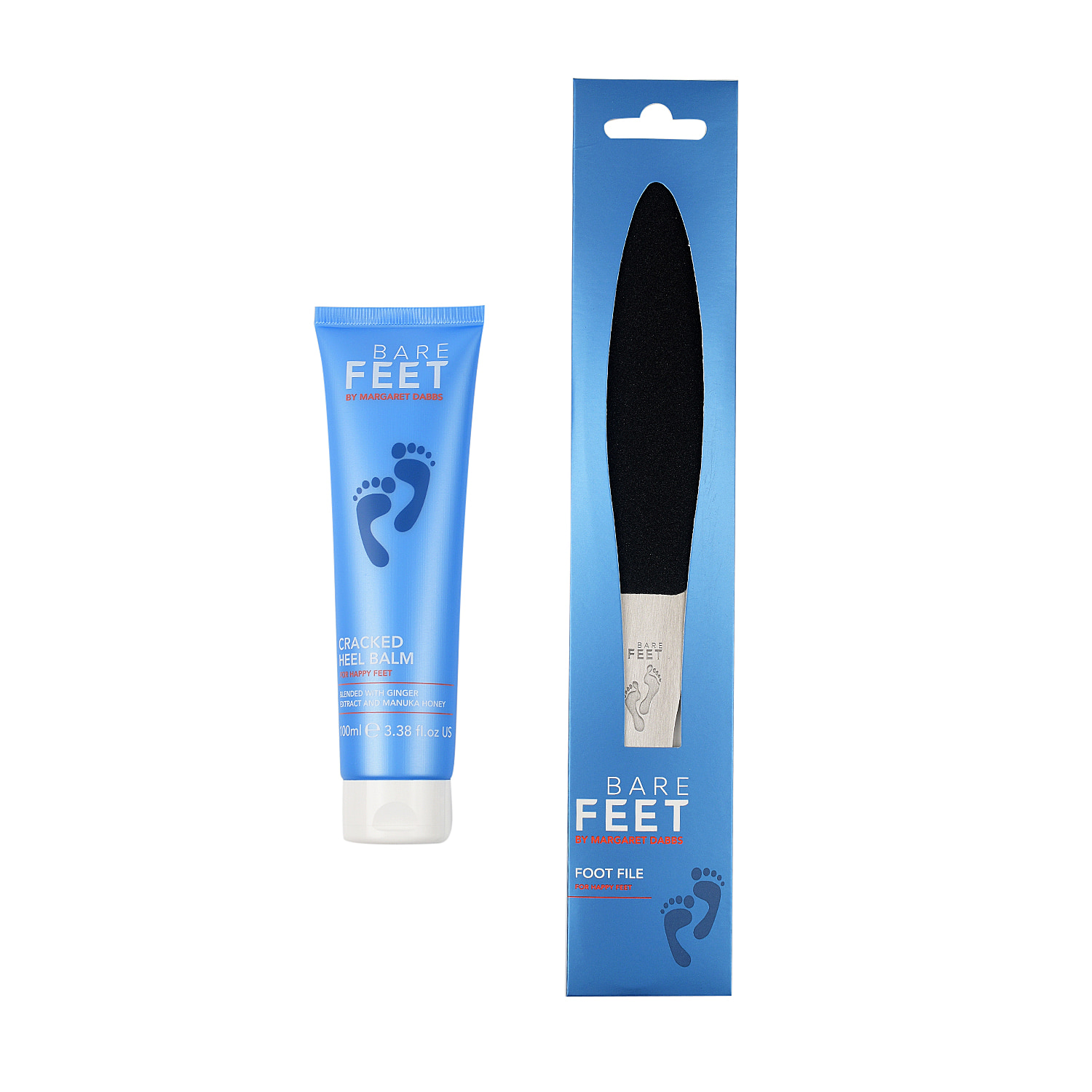 Bare Feet By Margaret Dabbs- Foot File - Cracked Heal Balm - 100 ml