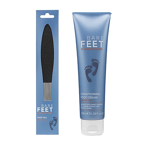 Bare Feet By Margaret Dabbs- Foot File - Foot Cream - 100ml