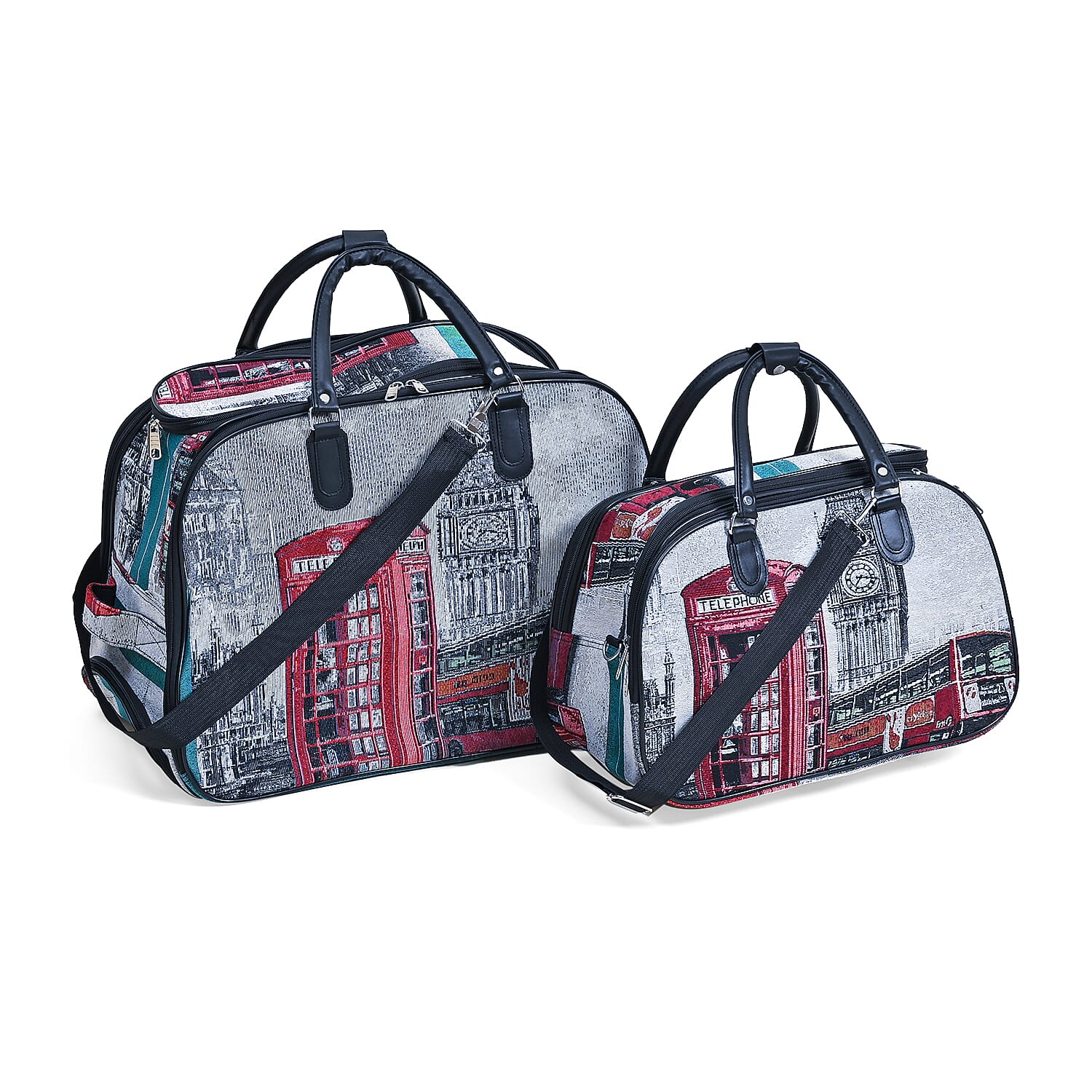 Rolling duffle bag with shoulder strap online