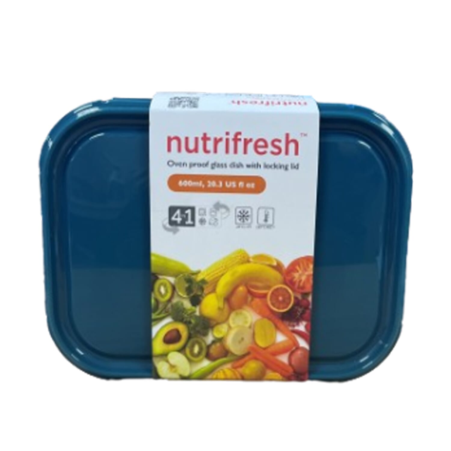 Set of 2 Nutri Fresh Container (Capacity 600ml)