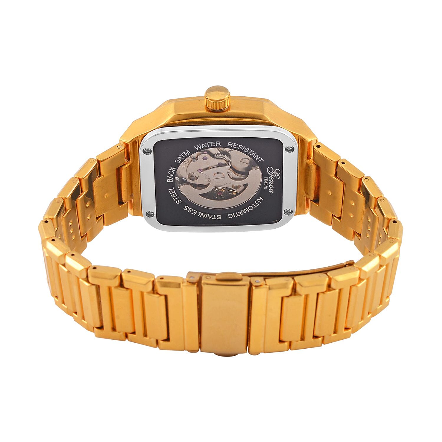 Limited Edition - GENOA Time V2 Automatic Skeleton Watch Gold