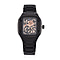 Limited Edition - GENOA Time V2 Automatic Skeleton Watch in Black