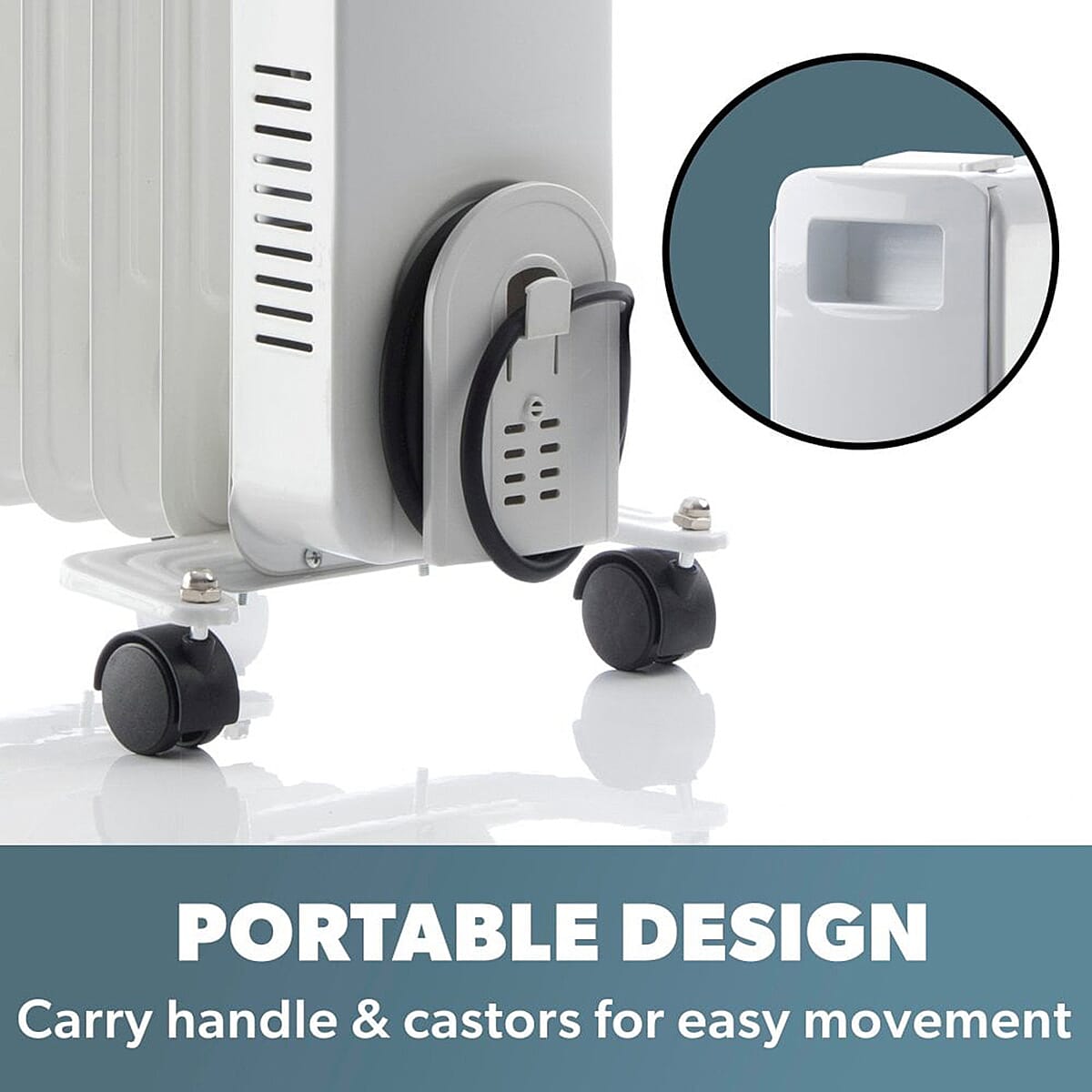 Heater (Size 44x63 cm) - White