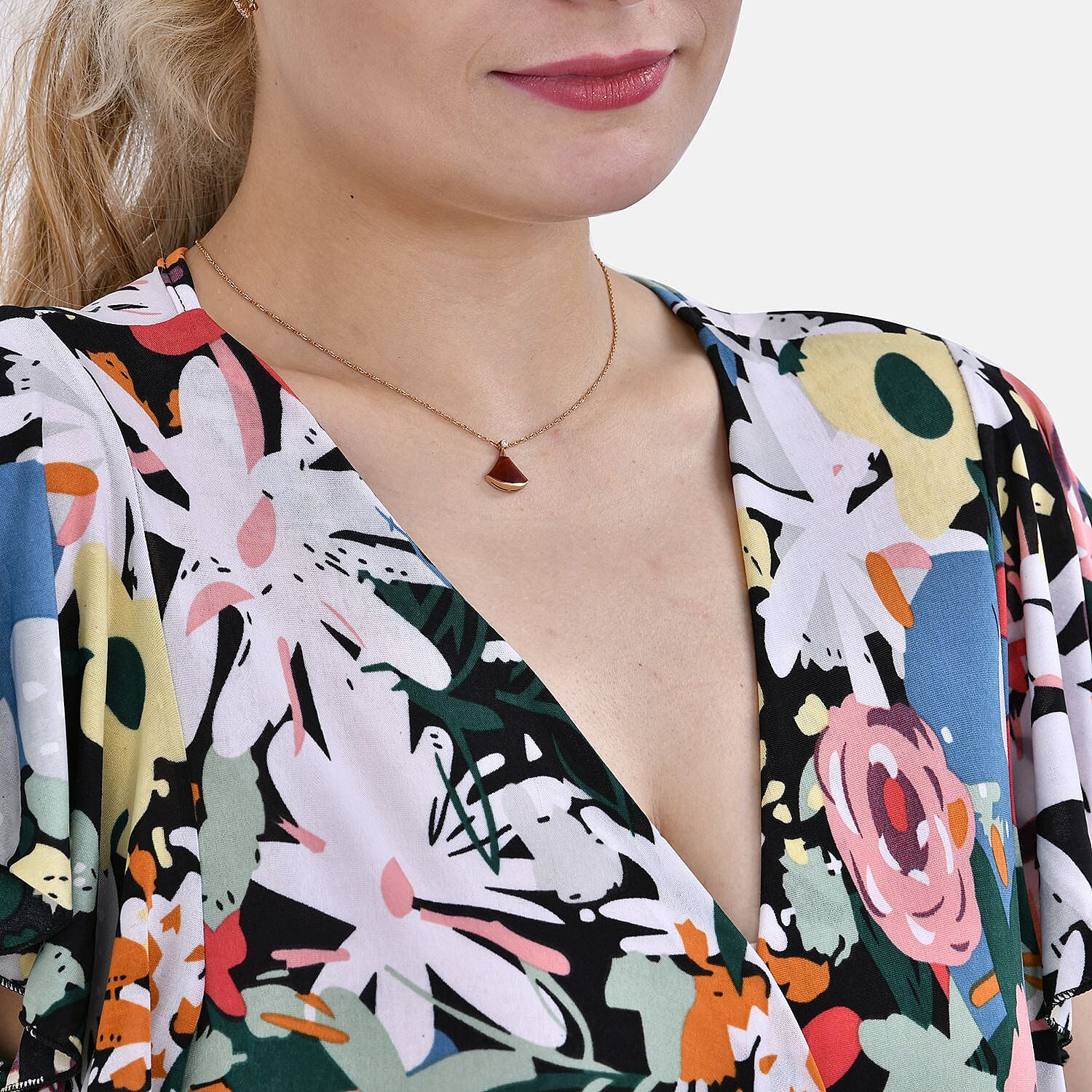 Tamsy Polyester Solid Dress - Black