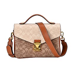 GUANCHI Crossbody Bag with Shoulder Strap - Off White