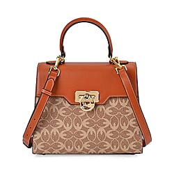 GUANCHI Patterned Crossbody Bag with Handle Drop