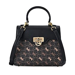 GUANCHI Patterned Crossbody Bag with Handle Drop