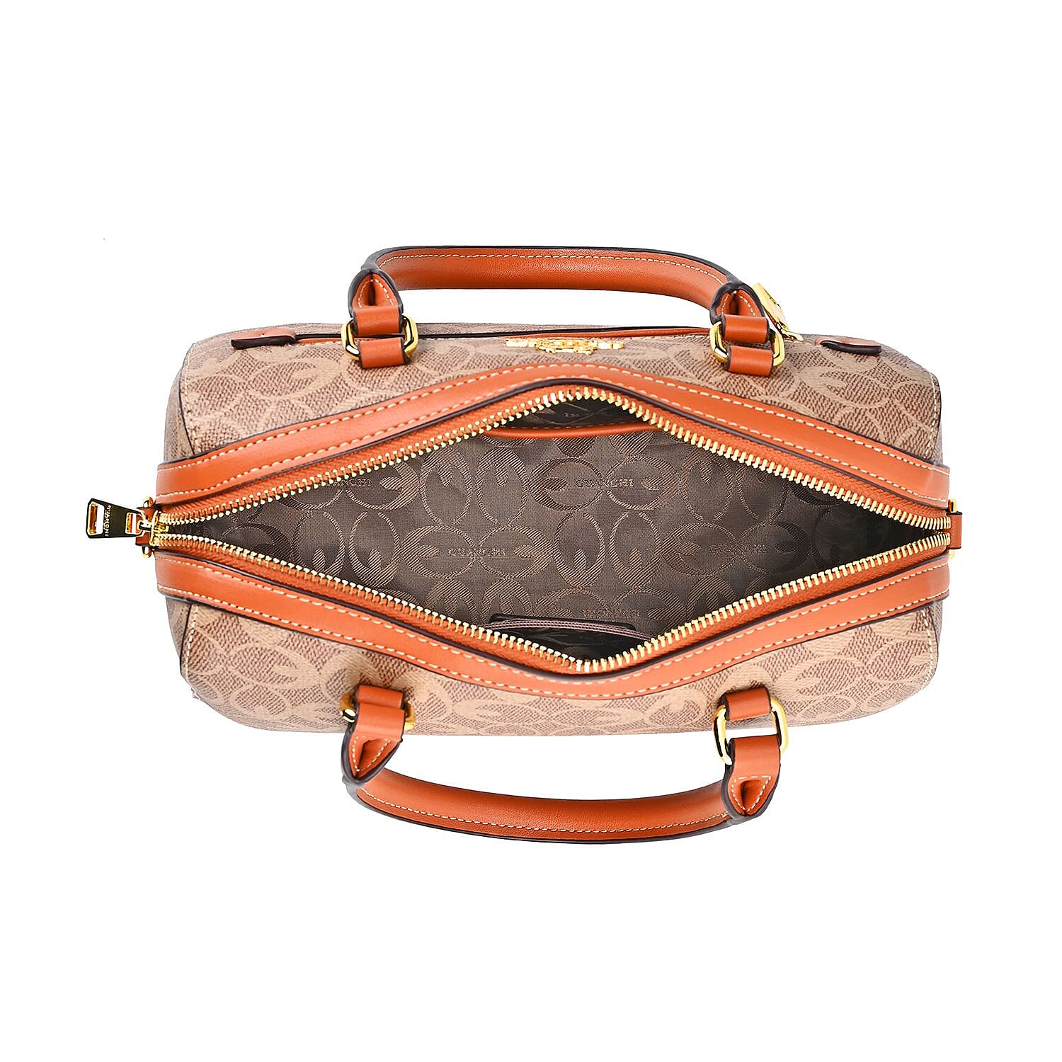  GUANCHI Crossbody Bag with Shoulder Strap - Brown