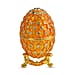Easter Special - Austrian Crystal Trinket Box with Red Enamelling & Tripod Stand
