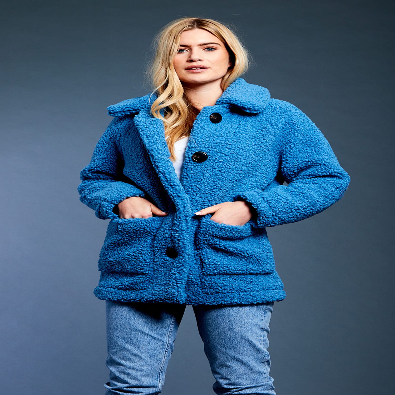 Closeout Buy - Ladies Bourgcoat - Size 10 -Blue