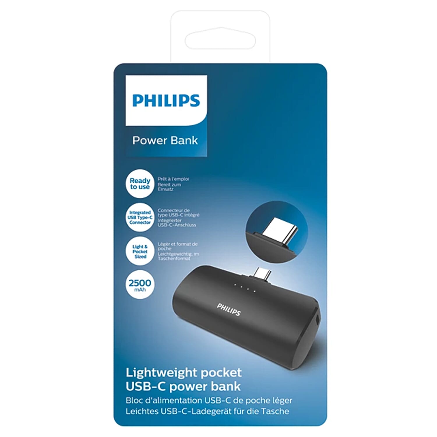 Philips Powerbank (Type USB-C) for Android and IOS