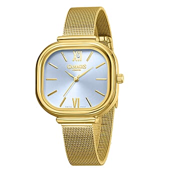 https://tjcuk.sirv.com/Products/76/9/7694285/Gamages-Of-London-Tulip-Ladies-Studded-Diamond-Blue-Dial-Watch-in-Gold_7694285_3.jpg?w=342&h=342