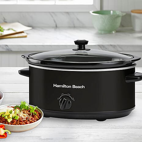 Kitchen Show - 6.5 Ltr. Slow Cooker - Black