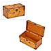 Solid Antique European Style Wooden Box -  Brown