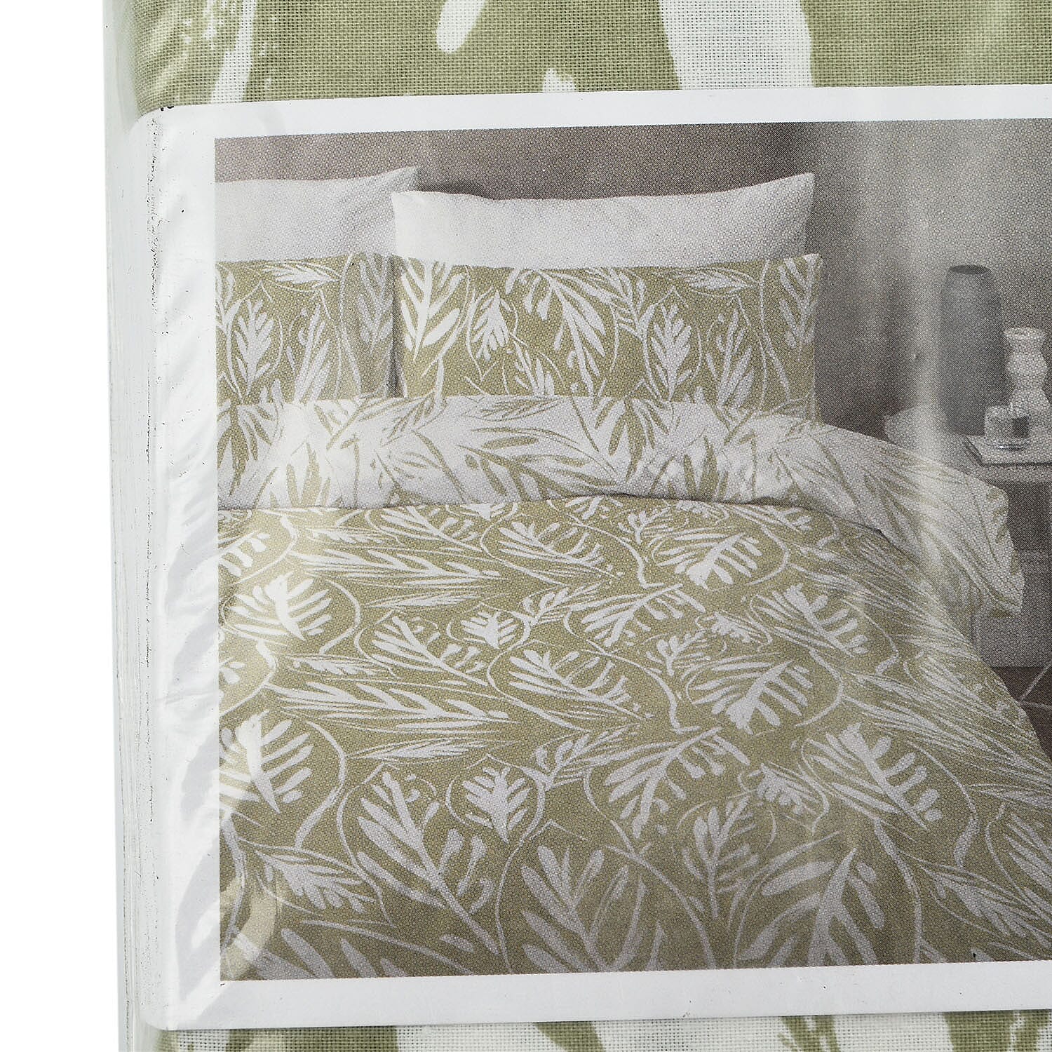  Copenhagen Polyester Duvet Cover - Mink & Grey