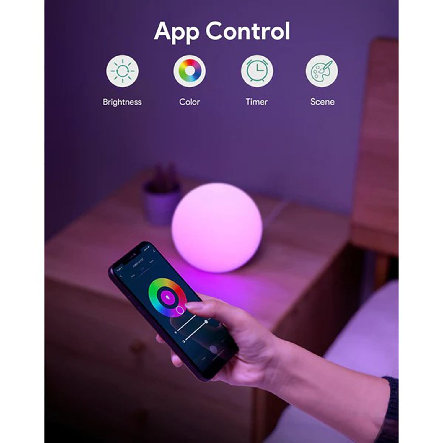 AUKEY Smart Colour Changing Sunrise LED Lamp