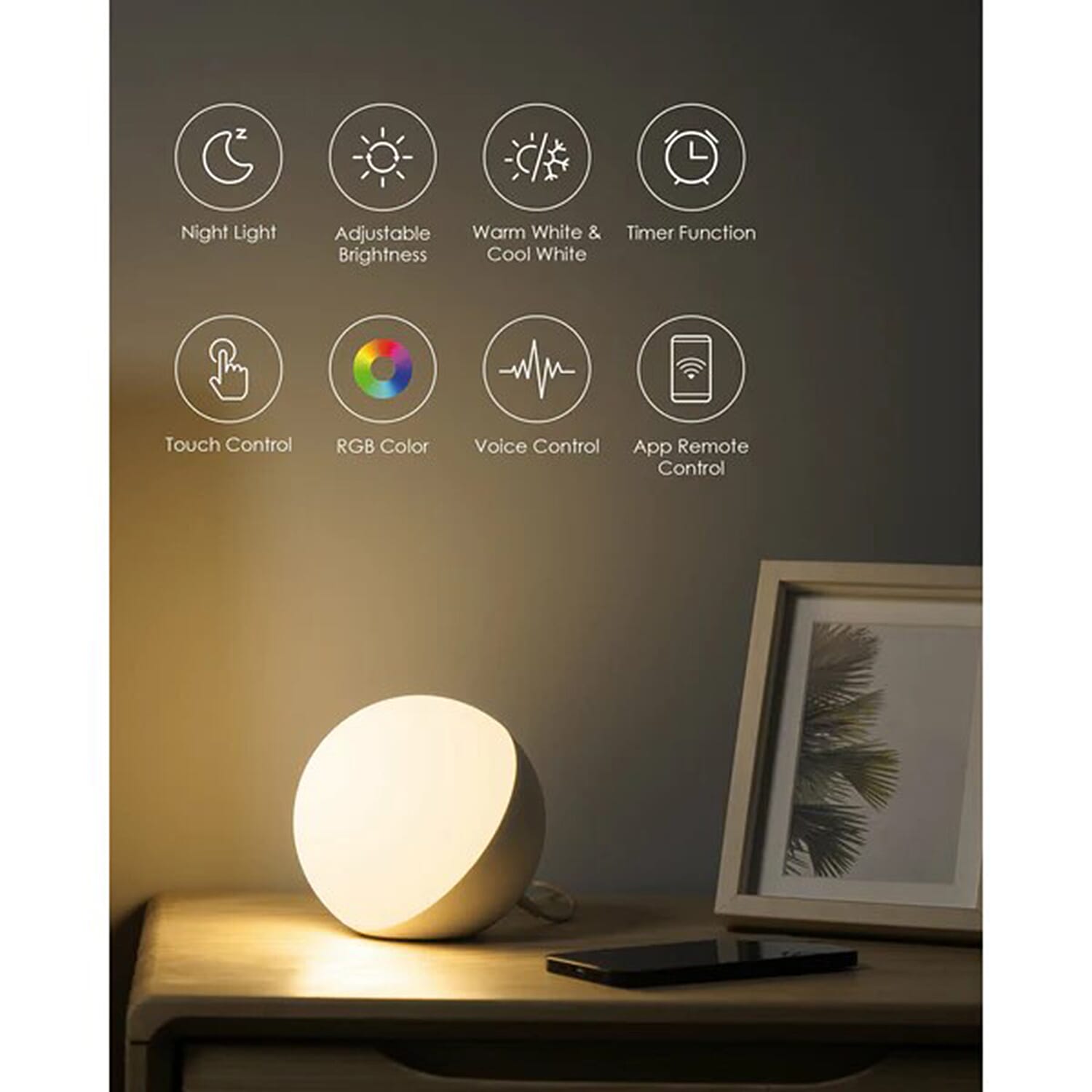 Aukey shop smart lamp