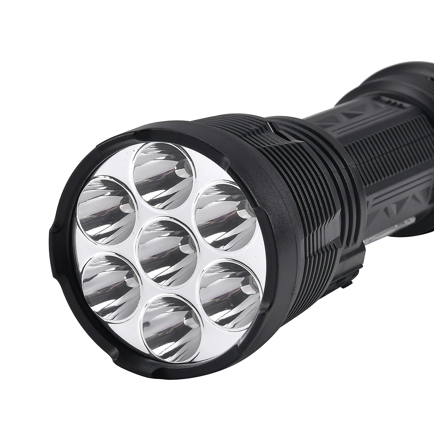 Multifunctional Rechargeable LED - COB Lamp Beads Colourful Flashlight (1200mAh Battery - USB Cable)