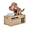 Choken Bako Dog Piggy Bank- Coffee & Black