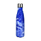 Stainless Steel Double Wall Leakproof 500ML Bottle for Outdoor Sports, Fitness, Hiking, Camping, School, Office - Royal Blue