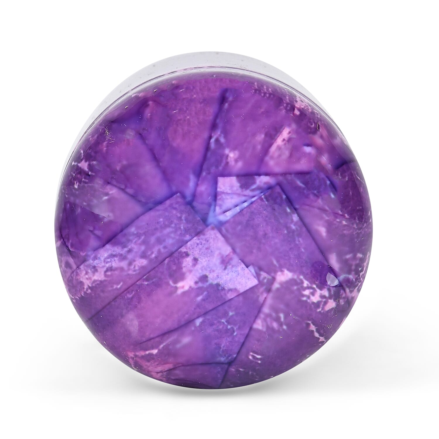 Stainless Steel Double Wall Leakproof 500ML Bottle for Outdoor Sports, Fitness, Hiking, Camping, School, Office - Purple