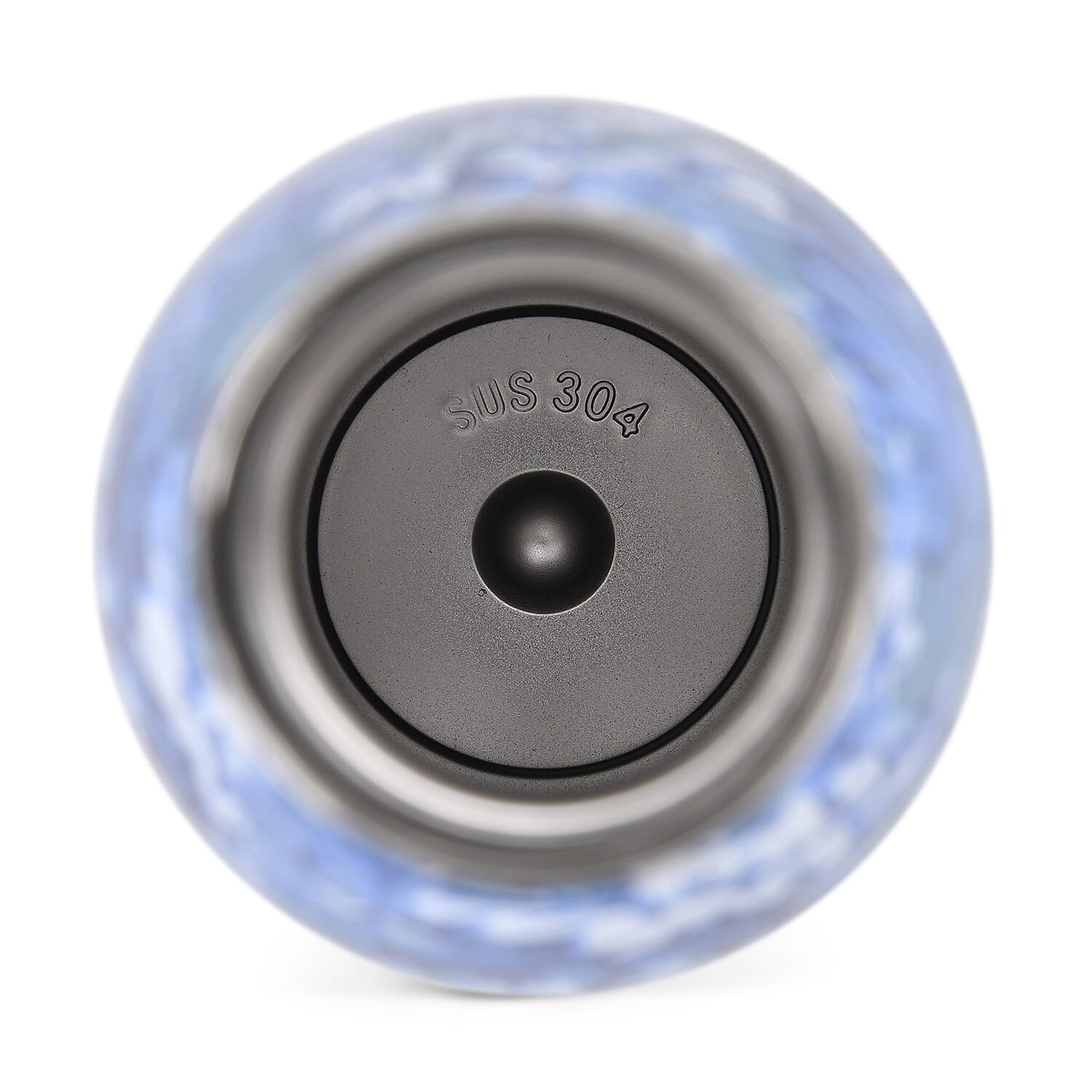 Stainless Steel Double Wall Leakproof 500ML Bottle for Outdoor Sports, Fitness, Hiking, Camping, School, Office - Light Blue