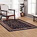 Traditional Style Printed Pile Carpet - Grey