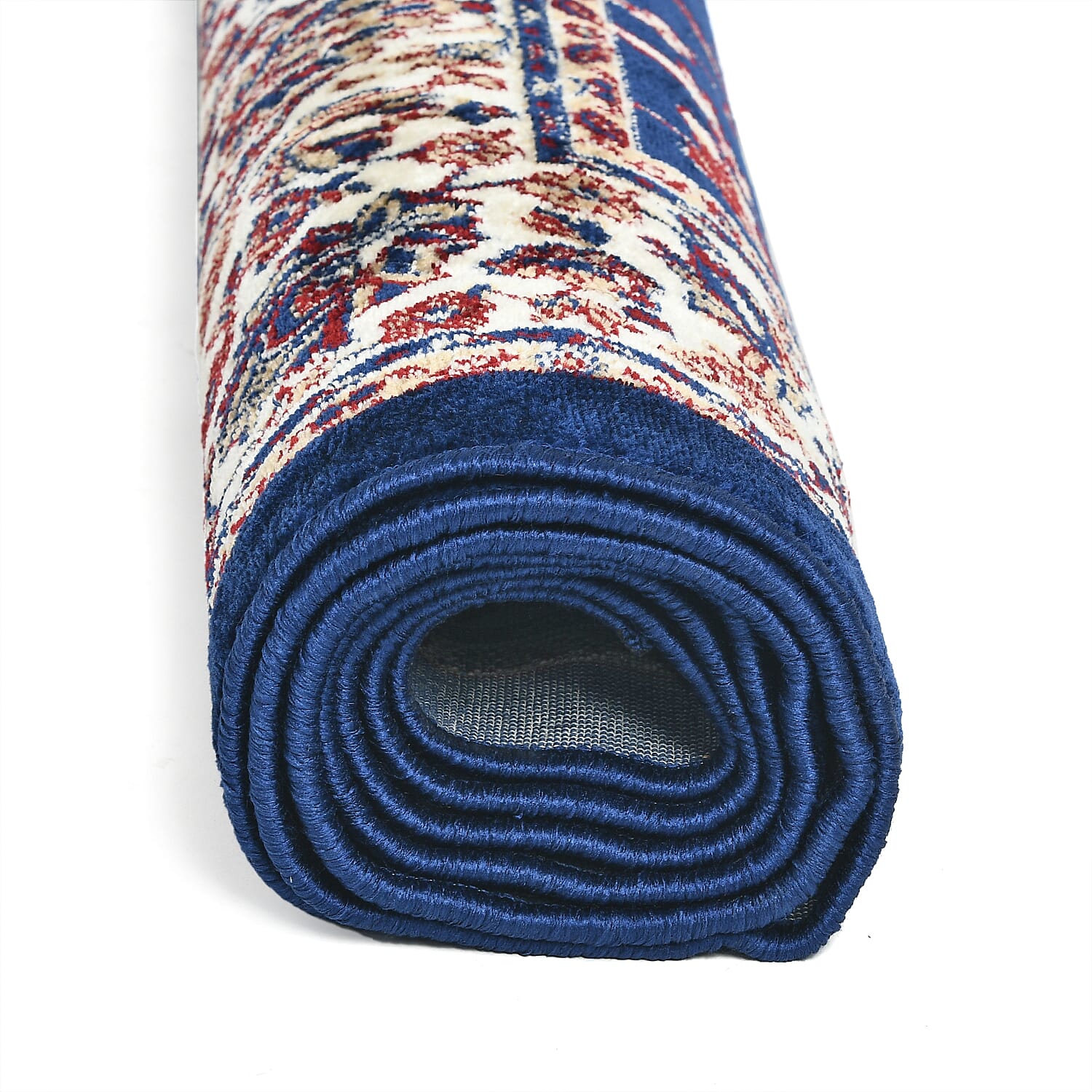 Polyester Traditional Rug and Door Mat - Yellow