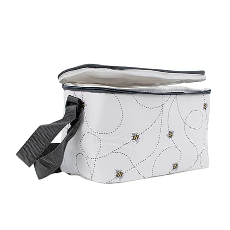 Cool Bag Bee Swirl (5L) - White