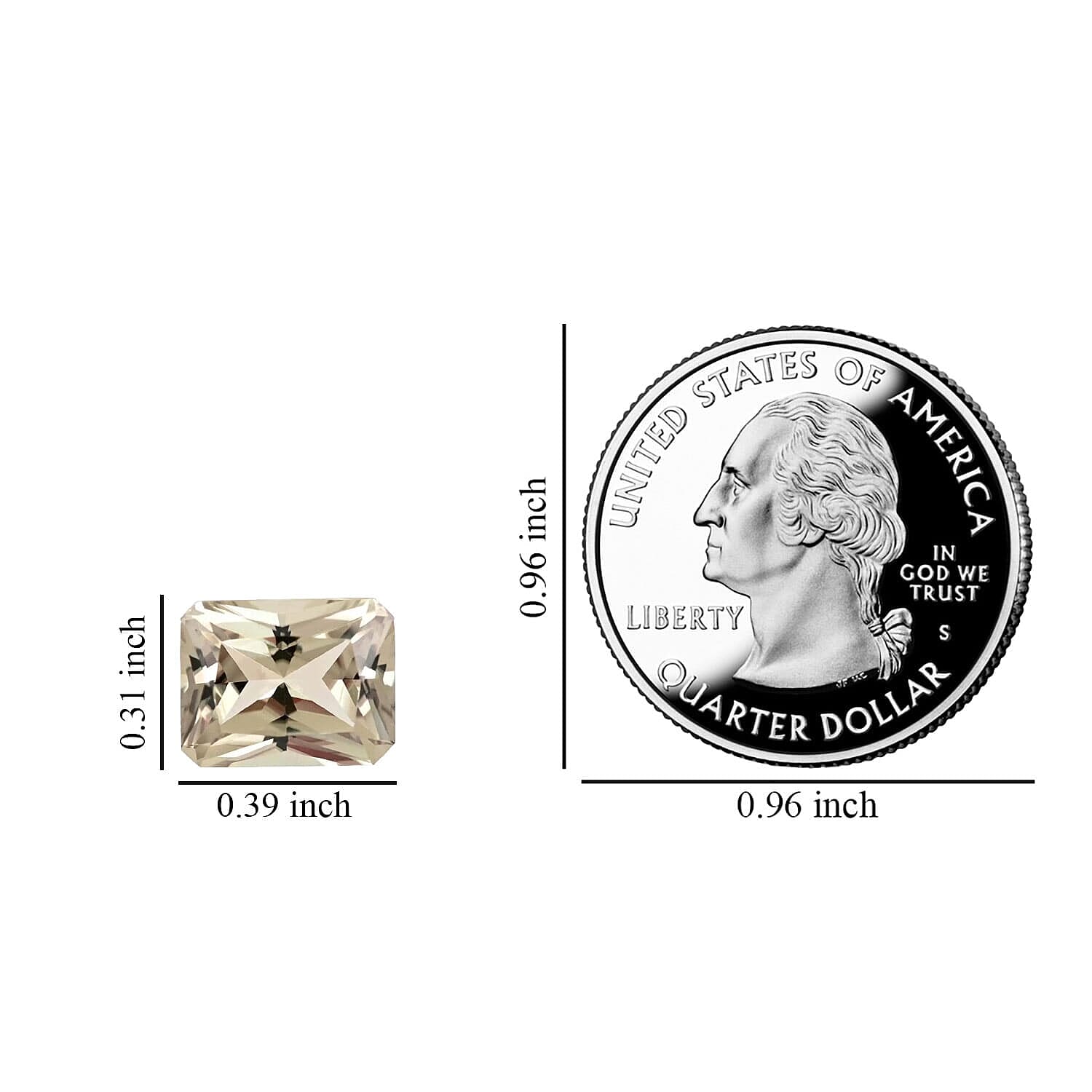 Turkizite Octagon 10x8 mm