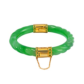 https://tjcuk.sirv.com/Products/76/9/7698368/Green-Jade-Bangle-in-Vermeil-YG-Sterling-Silver-300-00-ct-Silver-Wt-10_7698368_3.jpg?w=342&h=342