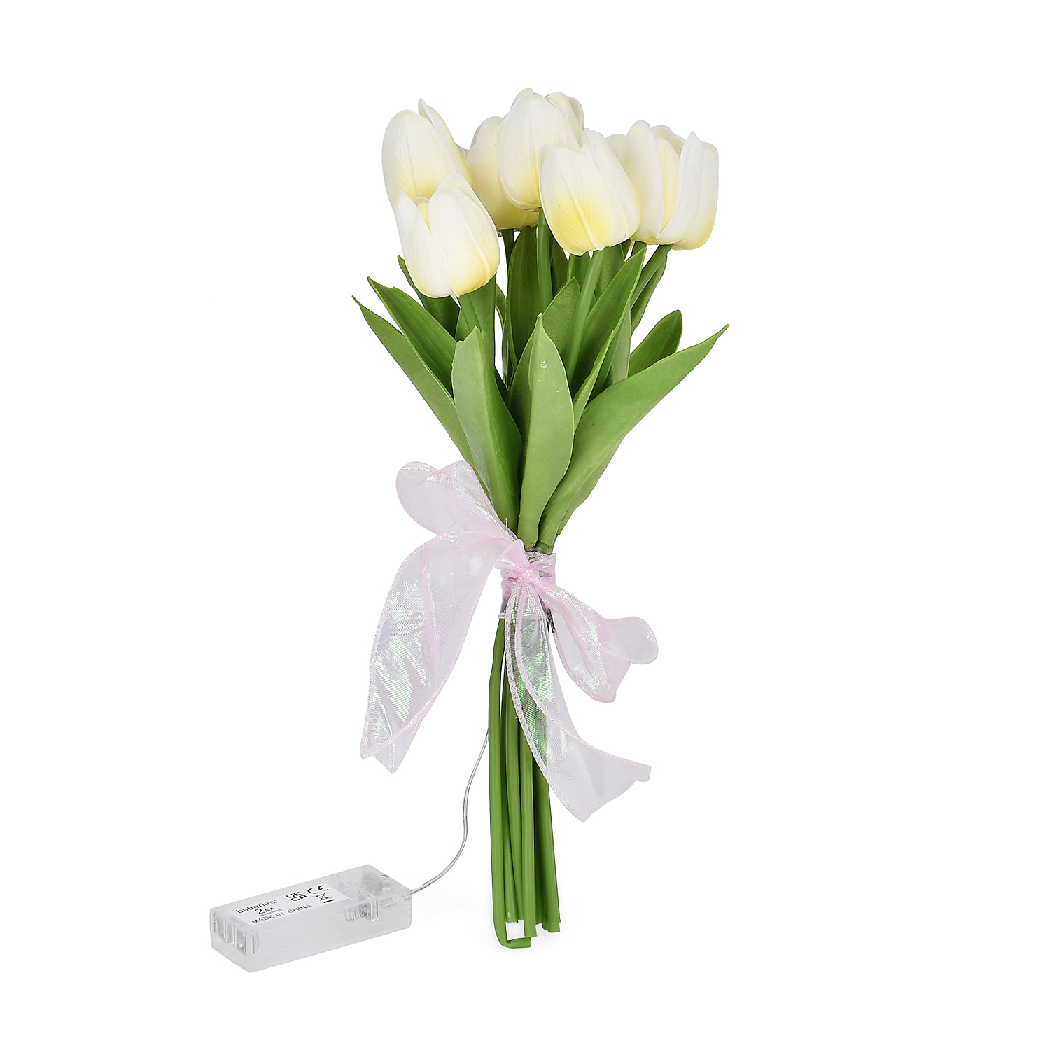 Artificial-Flower-Size-32x1x1-cm-White-Pink