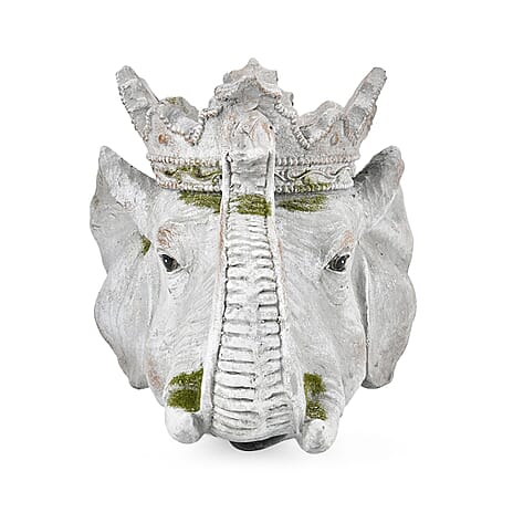 Decorative Pot and Planter (Size 36x29x29 cm) - Cement Grey