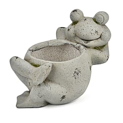 Decorative Hedge Hog Planter - Bronze Green